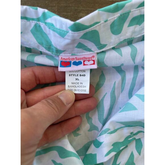 American Sweetheart vintage xl womens button front shirt0 - Picture 4 of 4